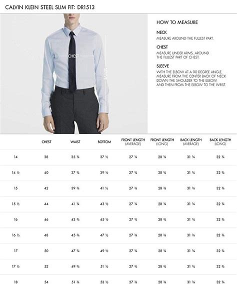 calvin klein long shirt damen|calvin klein shirt size chart.